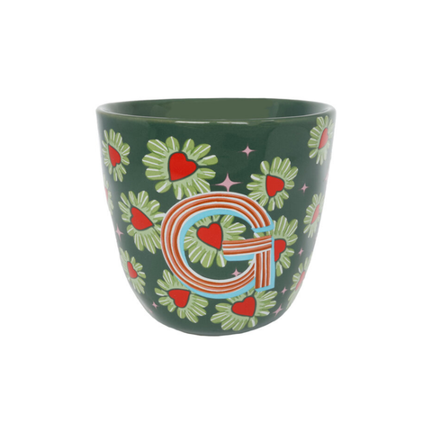 Mug personnalisé lettre G Inside déco 
