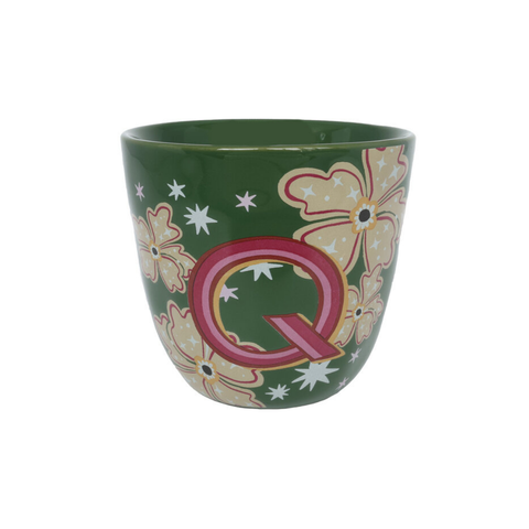 Mug monogramme personnalisé lettre Q Inside déco 