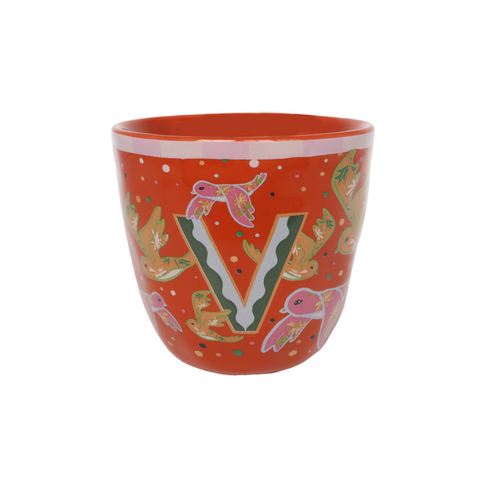 Mug monogramme personnalisé lettre V Inside déco 