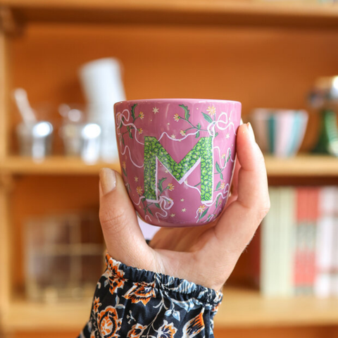 Mug personnalisé lettre M Inside déco 