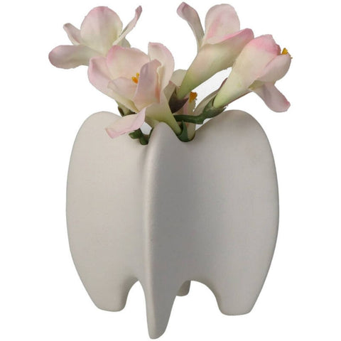 Petit vase blanc style minimaliste inside déco 