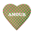 Plateau damier amour Inside déco 