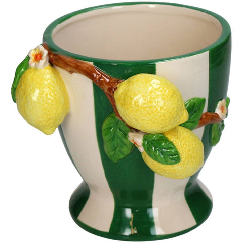 Pot de fleur citron Inside déco 