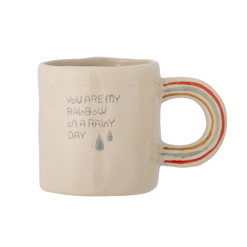 Tasse avec une anse arc-en-ciel inside déco 