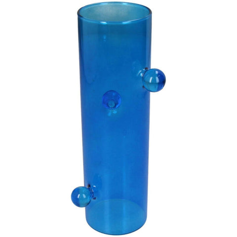 Vase en verre bleu Inside déco 