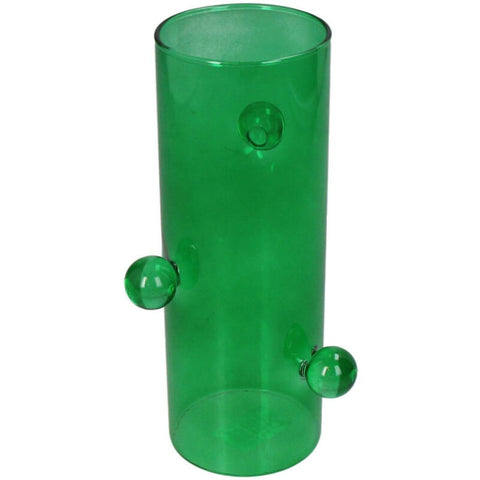 Vase en verre vert Inside déco 