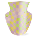 Vase en papier couleurs pastel inside déco 