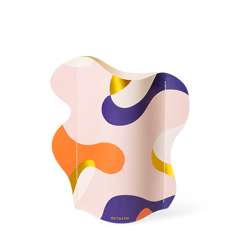 Paper vase coloré inside déco 
