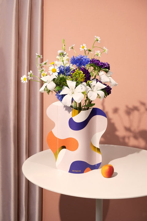 Mini vase en papier "Gaia" - Octaevo