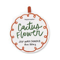 Opercule bougie parfumée iris fleur De cactus inside boutique déco