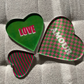 Plateaux coeurs 3 dimensions vert rose et blanc Inside Booster Toulouse