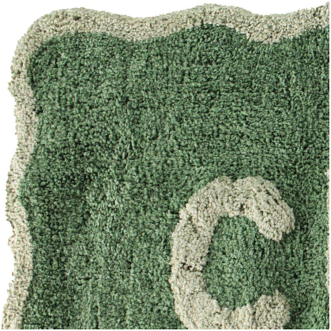 Tapis de bain "Ciao" vert