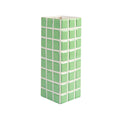 Vase-tile-aspect-carrelage-vert