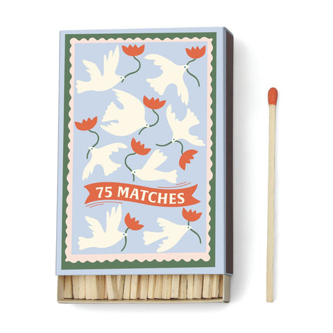 Boite allumettes iris fleurs marque Paddywax Inside