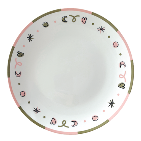 Assiette Bisous