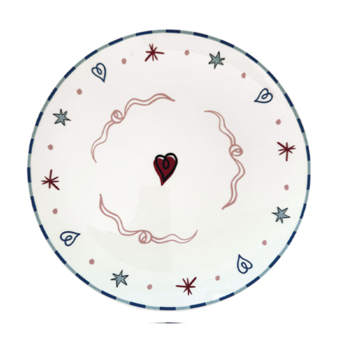 Assiette Amour en liberté