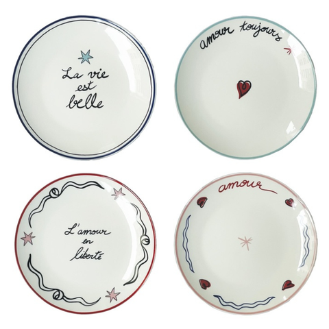 Assiette Amour toujours