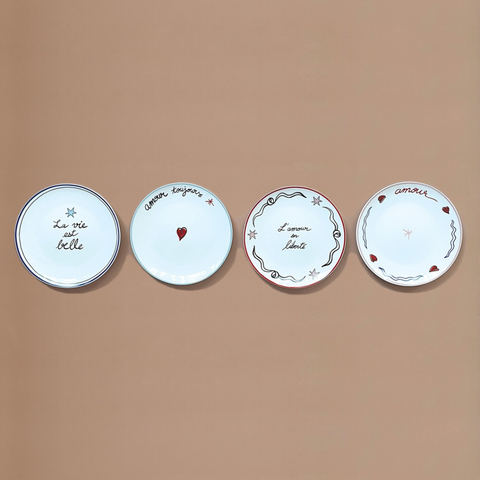 Assiette Amour toujours