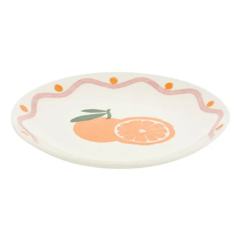 Assiette à dessert Fruity Orange
