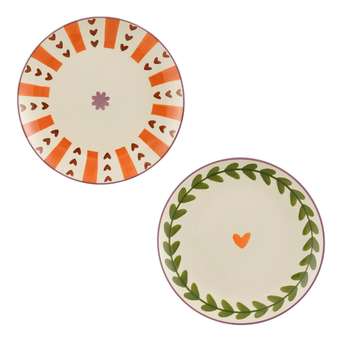 Assiette à dessert Amore