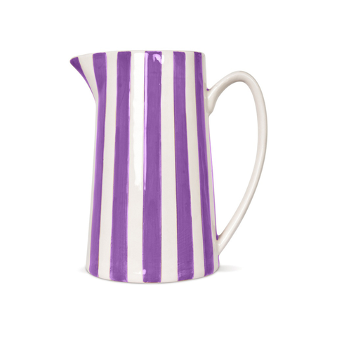 Carafe rayée Lila