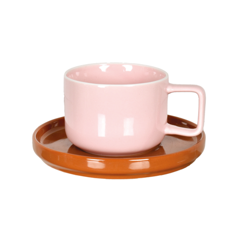 Tasse Chic avec soucoupe