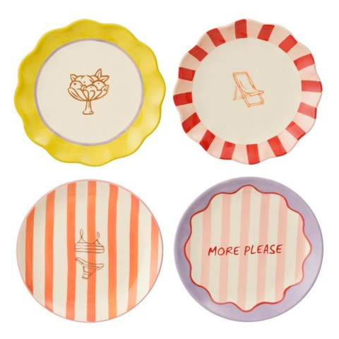 Assiette à dessert Sunny