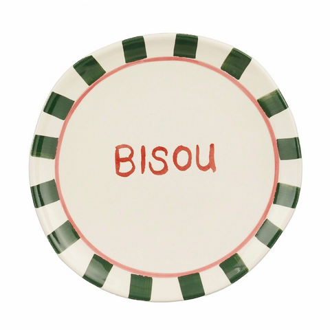 Assiette bisou dolce vita Inside déco 