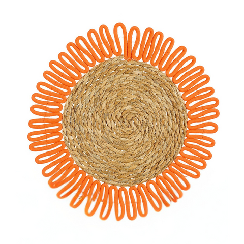 Set de table orange inside déco 