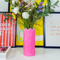 Vase tulipe rose inside déco 
