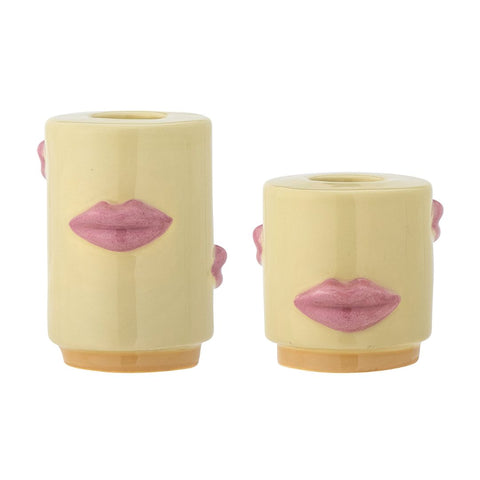 kissy-bougeoir-jaune-levres-roses