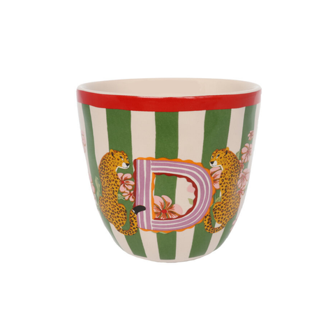 Mug monogramme Alice - Lettre D