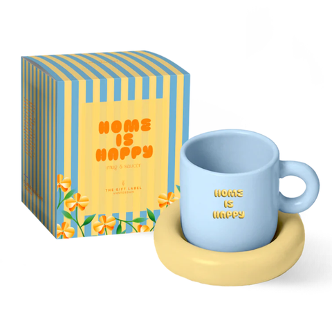 Peachy – tasse & soucoupe chunky