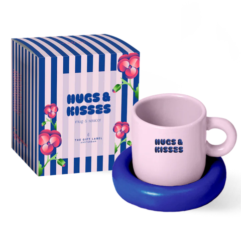 Peachy – tasse & soucoupe chunky