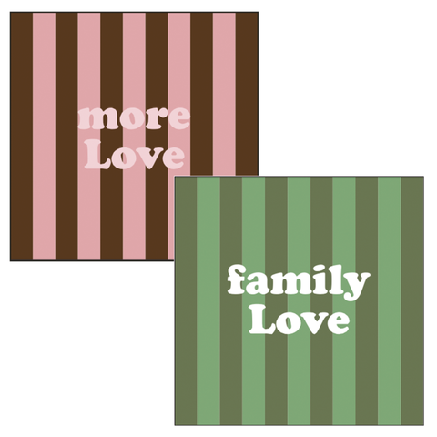 Serviette en papier Family Love