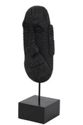 Statue visage noir en bois sur pied Mask - INSIDE Box - Shop - Conseil
