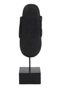 Statue visage noir en bois sur pied Mask - INSIDE Box - Shop - Conseil