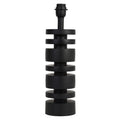 Pied de lampe en métal noir mat Desley - INSIDE Box - Shop - Conseil