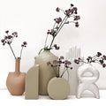 Vase blanc en grès "Nomade" - INSIDE Box - Shop - Conseil