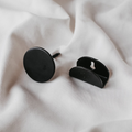 patere-murale-ronde-metal-noire